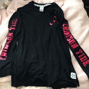 VS PINK Alabama Crimson Tide Spirit Tee